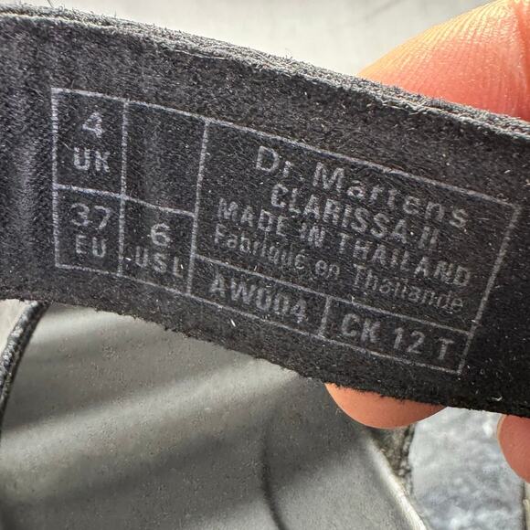 Dr. Martens The Clarissa II Patent Leather Strap Gladiator Sandals Size 6 US - Picture 8 of 8